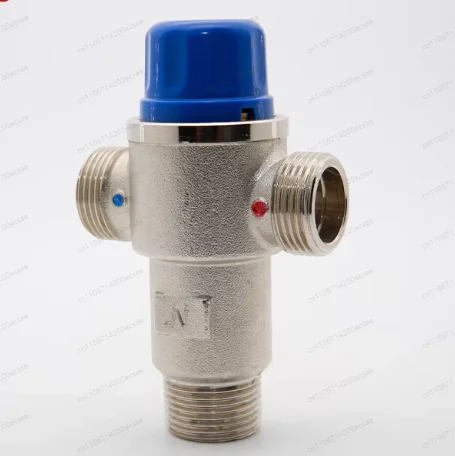 

Трехходовой автоматический направляющий клапан, направляющий клапан для контроля температуры солнечного газового водонагревателя, 4 минуты, 40~45 градусов. ℃ переключение