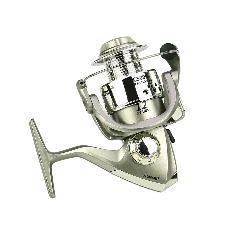 spinning wheel all-metal wire cup micro-object fishing line wheel casting wheel throwing rod sea pole