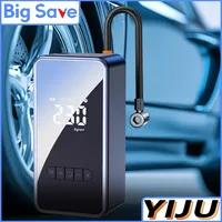 Car Mounted Wireless Digital Display Inflation Pump Portable Wireless Air Pump 4000mAh Portable Tire Inflator for Electric Cars