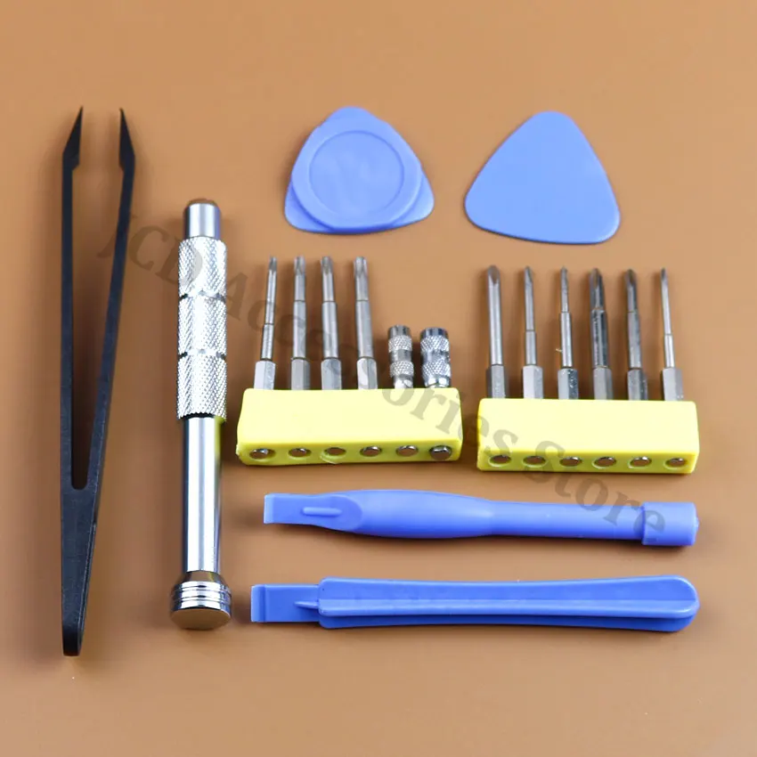 JCD 3.8/4.5mm T6 T8 Y Cross Screwdriver Set Repair Tool Kit For Switch NS New 3DS PS3 PS4 Slim Wii NES SNES NDS NES Lite GBA PSP