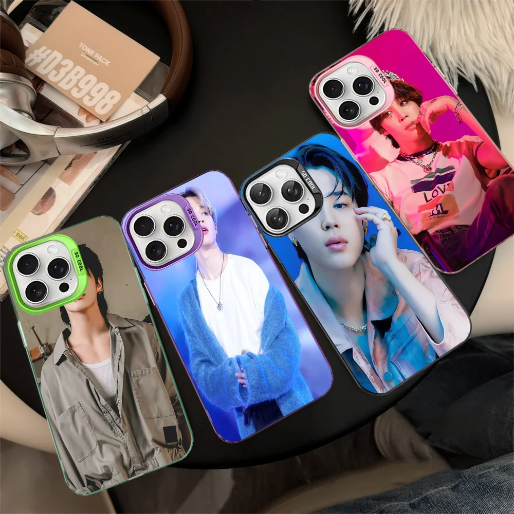 Singer J-JIMINS-S Phone Case For IPhone 16 15 14 13 12 11 Pro Max X XR XSMAX 8 7 Plus Matte Shockproof Back Cover