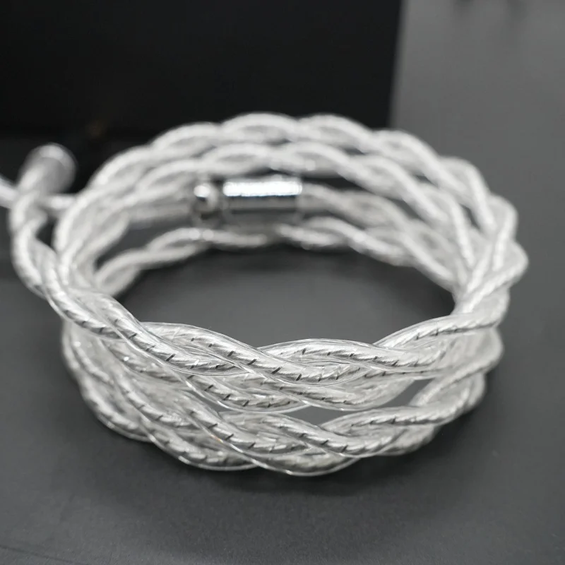 XINHS K12 2 Strands of High Purity Silver Palladium-Plated Headphone Upgrade Cable