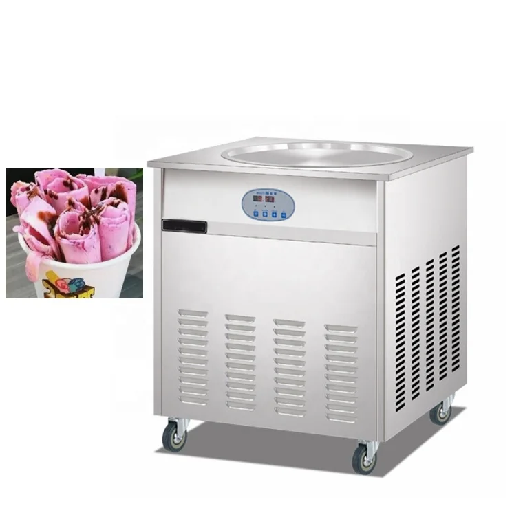 

fry ice cream rolls maker fried ice cream machine