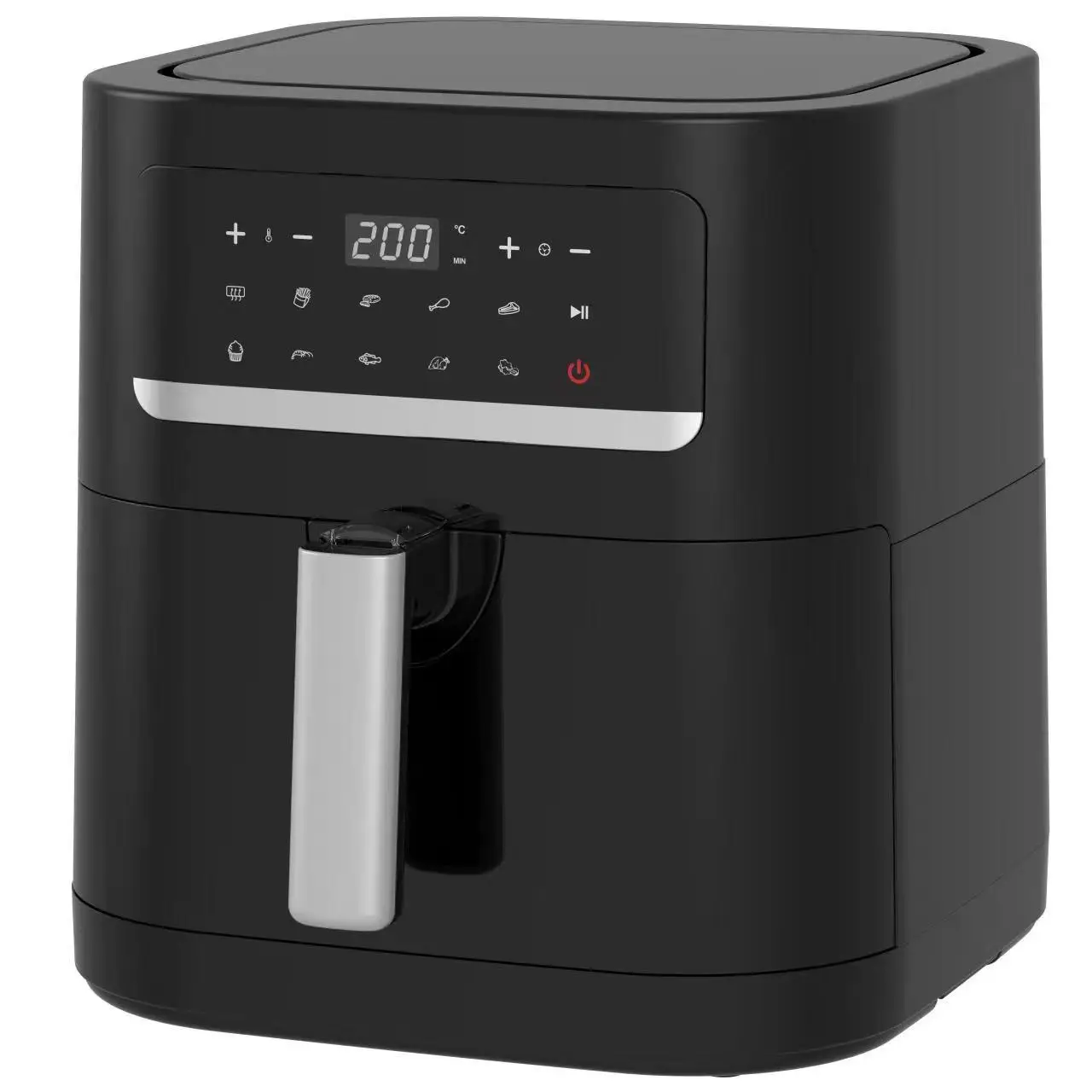 Newest 6L Stainless Steel Silicone Liners Pot Electric Cooker Air Fryers for Grill Without Oil view 4