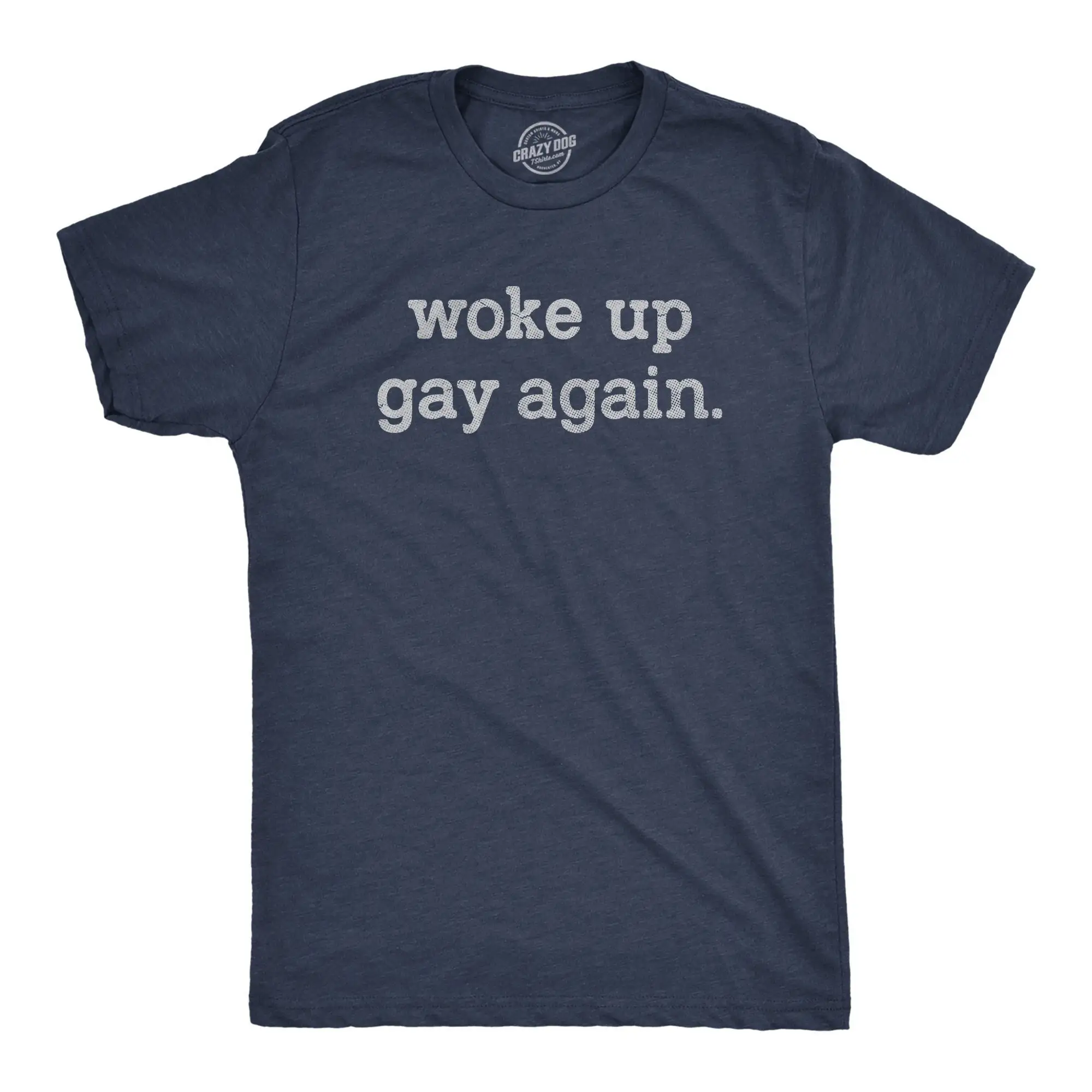 Woke Up Gay Again Pride Month Lgbt Mens T Shirt Cute Trendy Funny