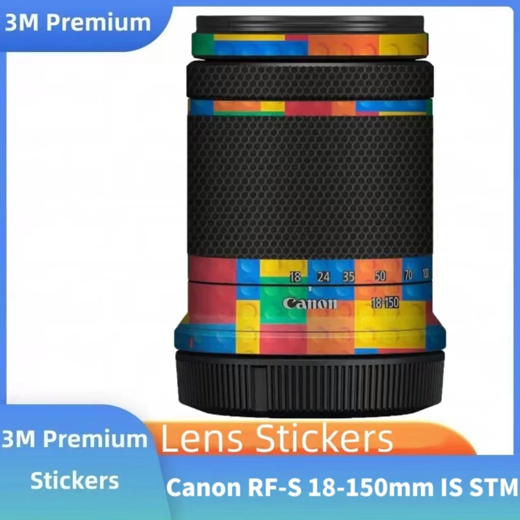 

For Canon RF-S 18-150mm F3.5-6.3 IS STM Camera Lens Sticker Coat Wrap Protective Film Protector Vinyl Decal Skin 18-150