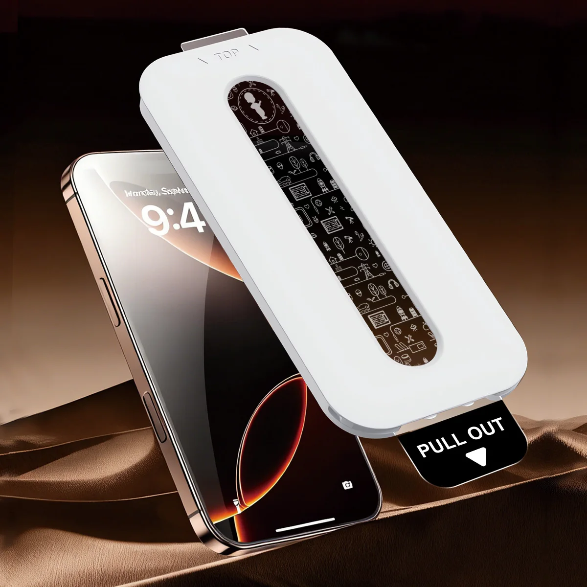 IMAK Pro+ Tempered Glass for iQOO Z11 Turbo 5G Dust-free Chamber Locator Film Support Fingerprint