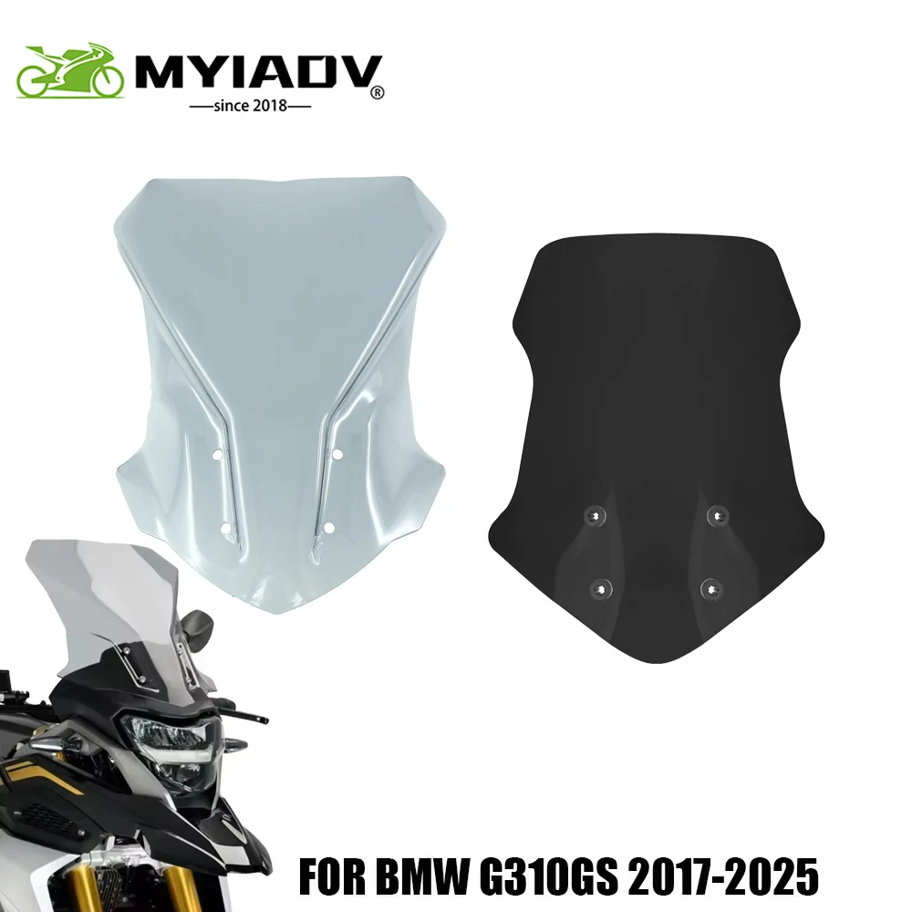 Motorcycle Accessories For BMW G310GS 2017-2025 WindScreen Windshield Viser VIsor G 310 GS G 310GS G310 Double Bubble Screen ABS