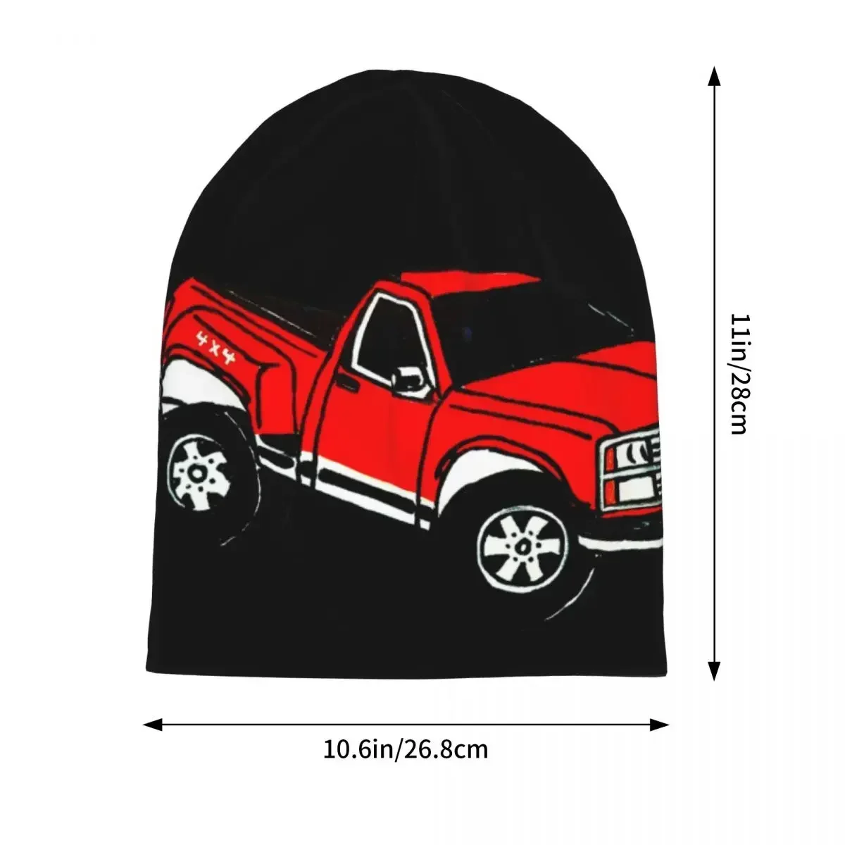 Chevy Stepside Warm Knitted Cap Fashion Bonnet Hat Autumn Winter Outdoor Beanies Hats for Men Women Adult