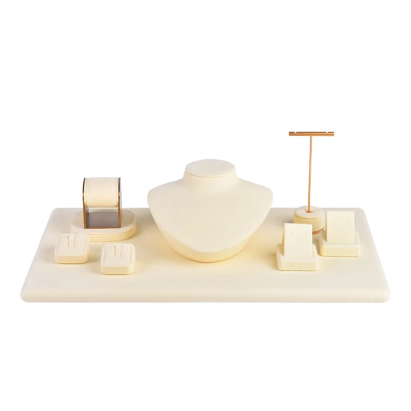 

Superfine jewelry display props set - Necklace pendant earrings jewelry display stand - Counter ring display rack