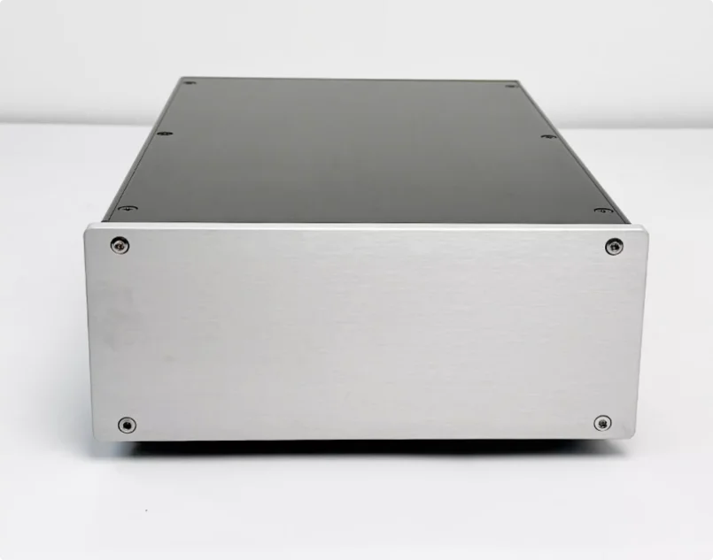 YR/ 220 All aluminum amplifier chassis /Decoder/ power filter/Power Amplifier Chassis/ AMP Enclosure DIY box (220 *90 *340mm)