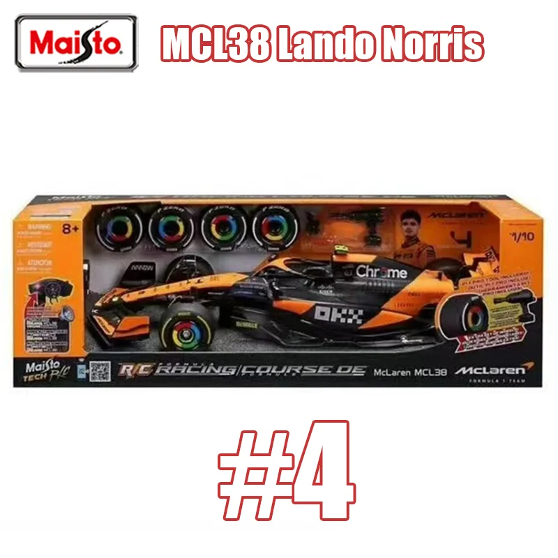 متوفر في المخزون مايستو F1 1:10 Rc ريد بول Rb19 فيستابن ميامي لاس فيغاس فيراري Sf-23 Leclerc ماكلارين Mcl38 محاكاة لعبة مجسمة هدية #5