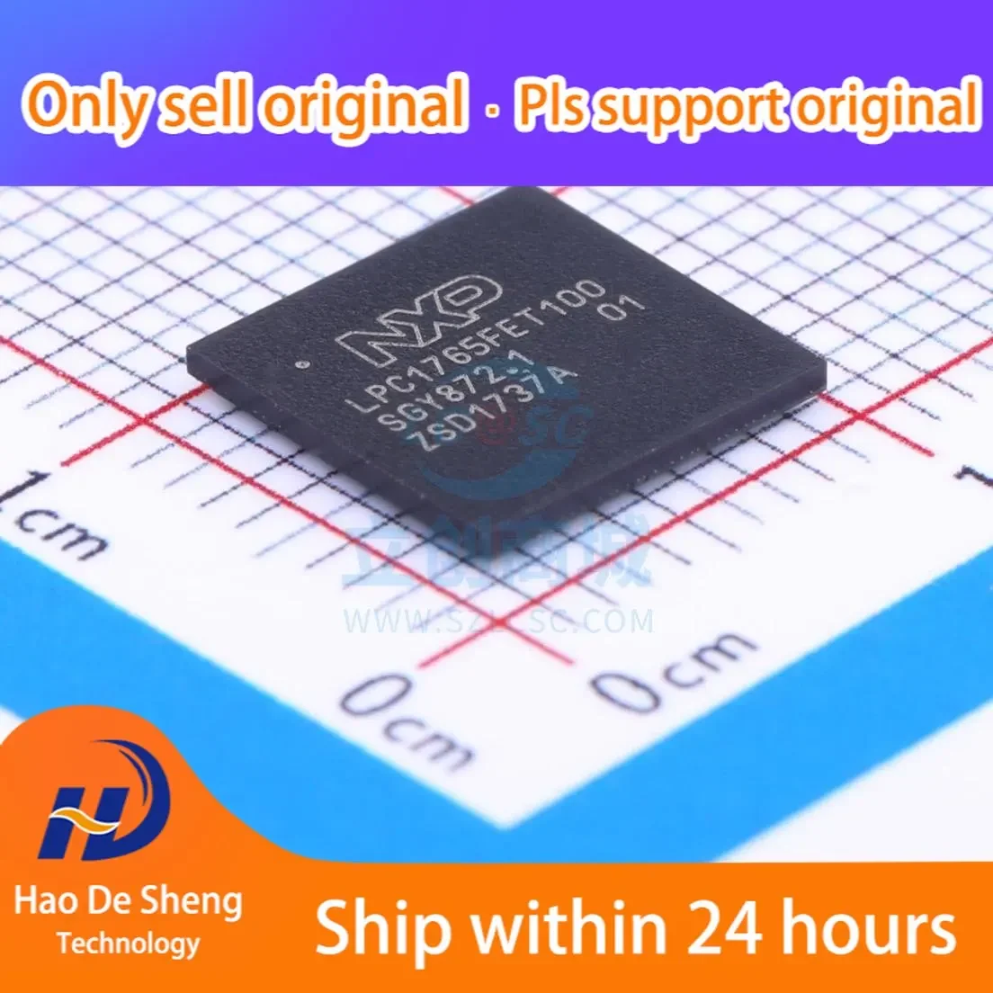 1PCS/LOT LPC1765FET100,551 TFBGA100 New Original in Stock，Active Components