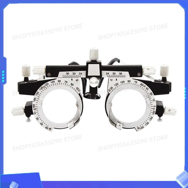 Adjustable Optical Trial Lens Frame Eye Test Glasses Optometry Optician Changeable Cylinder for Glasses Shop PD 48～80 MM