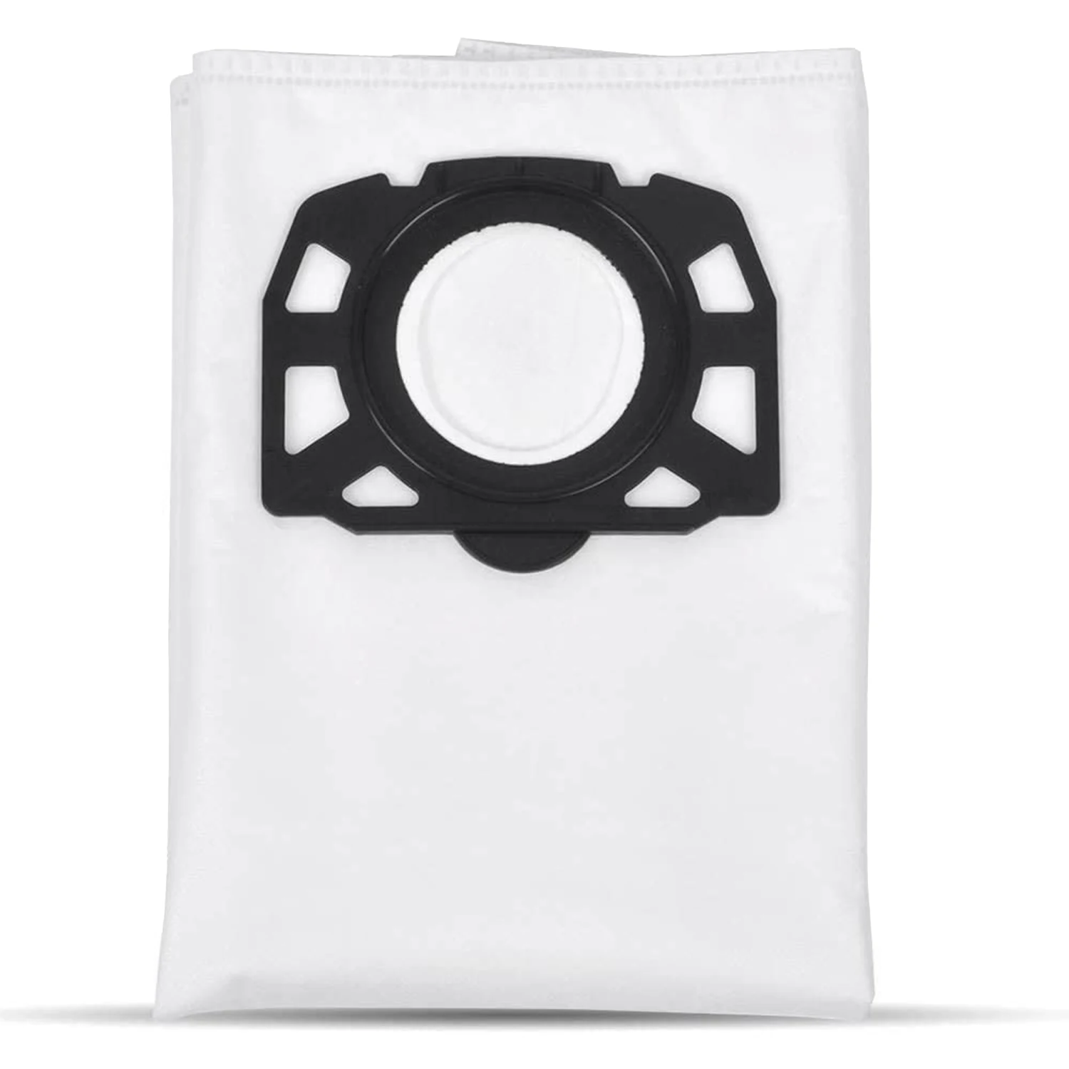 A06P-12 Vacuum Cleaner Bags + 1 Flat Pleated Filter for Karcher WD4, WD5 and WD6 Wet & Dry Multi-Purpose Vacuum Cleaner