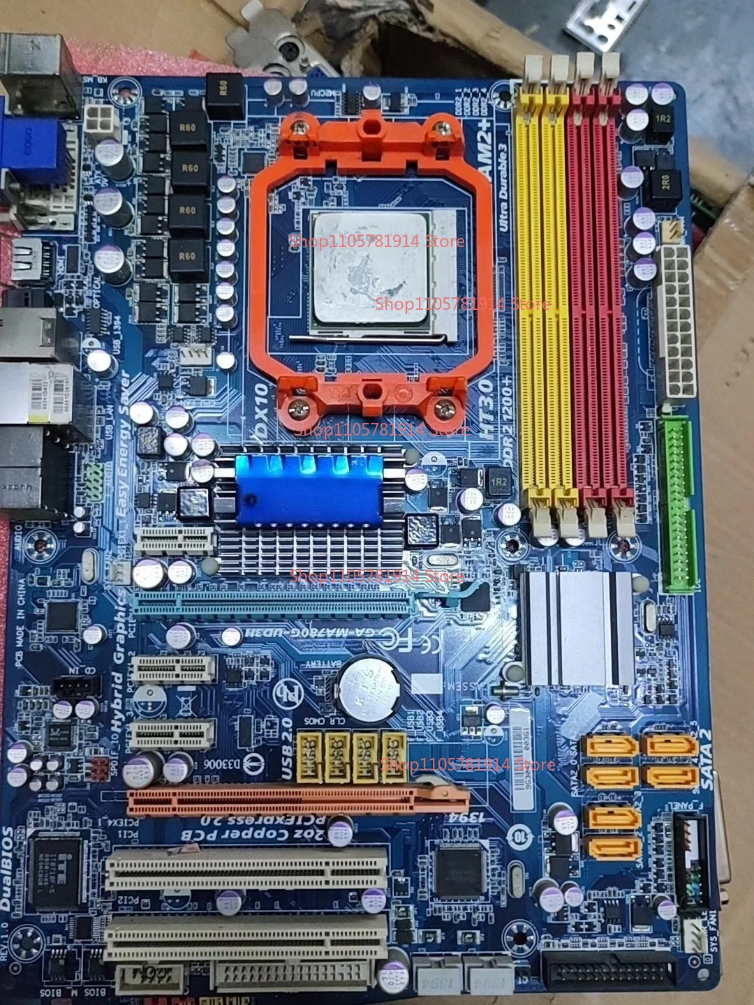 For Gigabyte Main Board GA-MA780G-UD3H Fully Integrated Large Board AM2/940 Interface DDR2 Memory Package Is Easy To Use