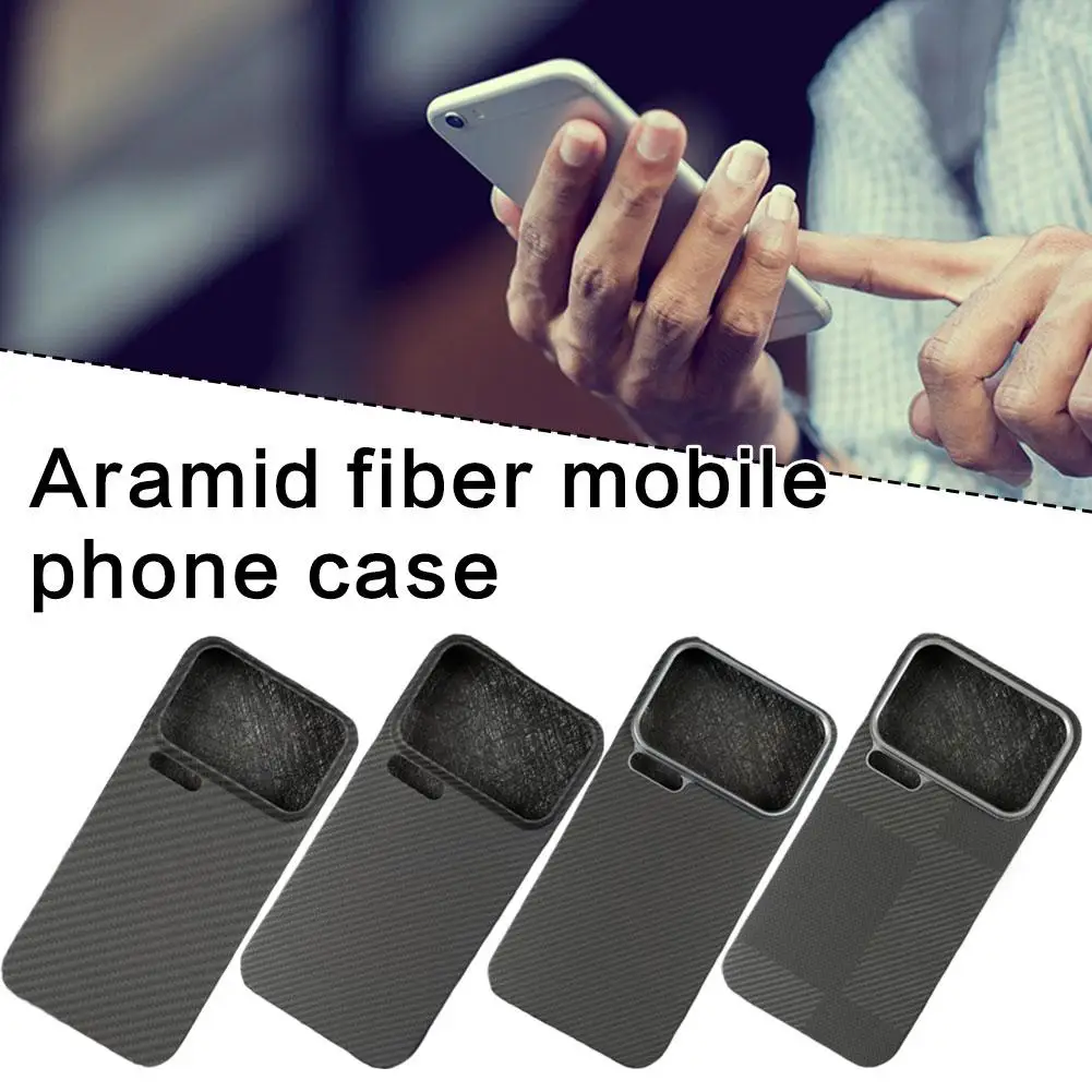 

Magnetic Case Carbon Aramid Fiber Phone Case Phone Protective Cover Phone Cover Accessories For Xiaomi 17Pro Max