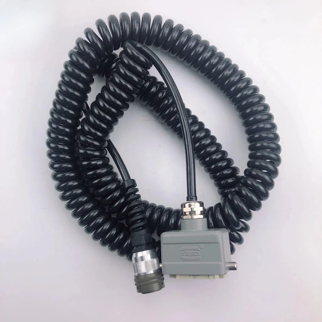 High-quality Asphalt Paver Leveling System PN.2032288 13pins 11holes Control Panel Cable
