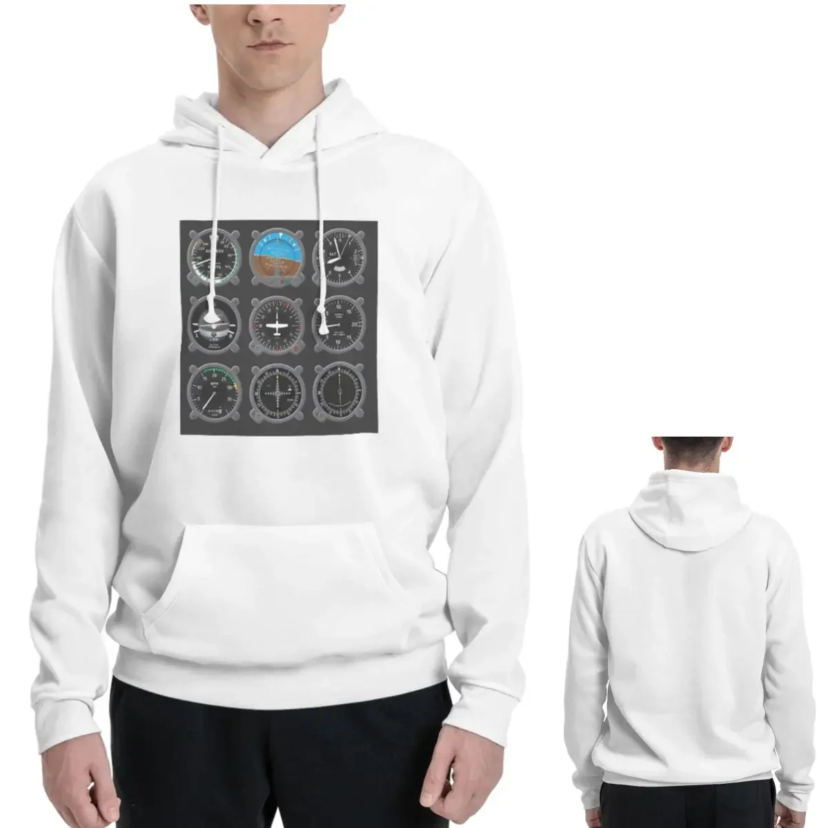 

Толстовки с кластером инструментов для мужчин и женщин, повседневный пуловер, толстовка в стиле Харадзюку с длинными рукавами и капюшоном, осень-зима