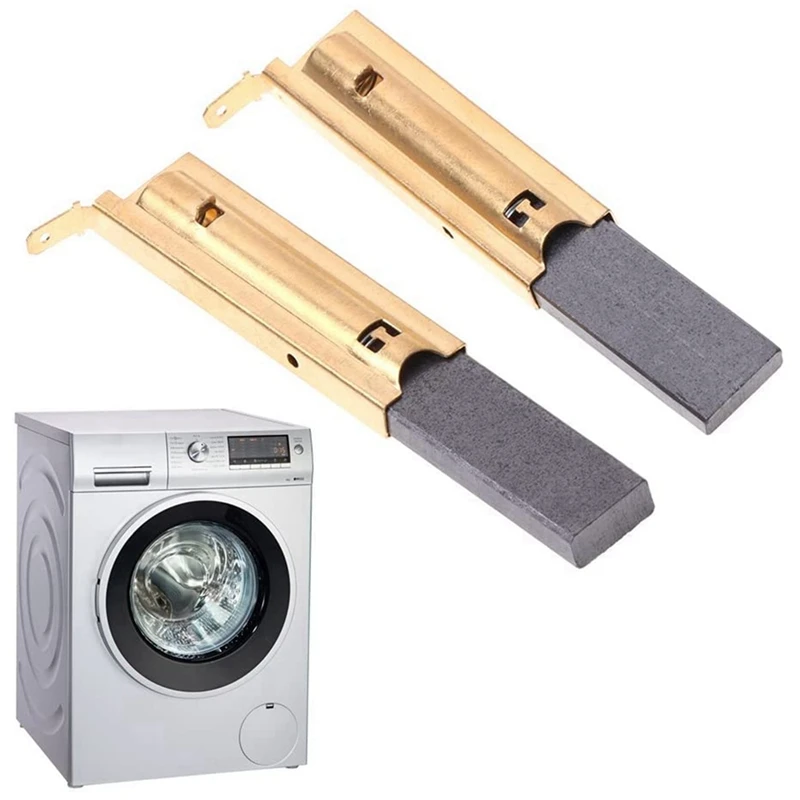 Carbono Insere Escovas para Máquina de Lavar, Motor, Siemens, L94MF7, 12Pcs