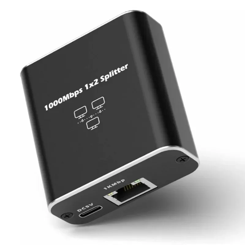 

Адаптер Gigabit Ethernet, удлинитель кабеля интернет-сети, разъем Rj45 для ПК, ТВ-приставки, маршрутизатора Sharer, разветвитель Rj45 1-2