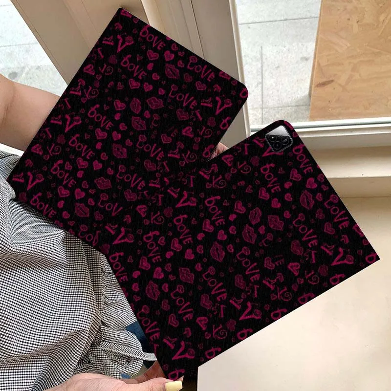 

Pink Abstract Pattern Art Tablet Case For Xiaomi Redmi Mini Pad SE K 2 4 5 6 7 8 2023 2025 11 8.8 11.2 10.1 Pro Gift