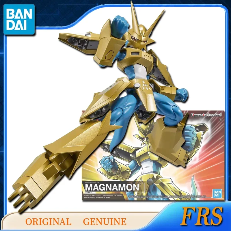 Bandai Original Genuine Figure-rise Standard Digimon Adventure MAGNAMON Anime Action Figures Toys for Kids Gift Assembly Model