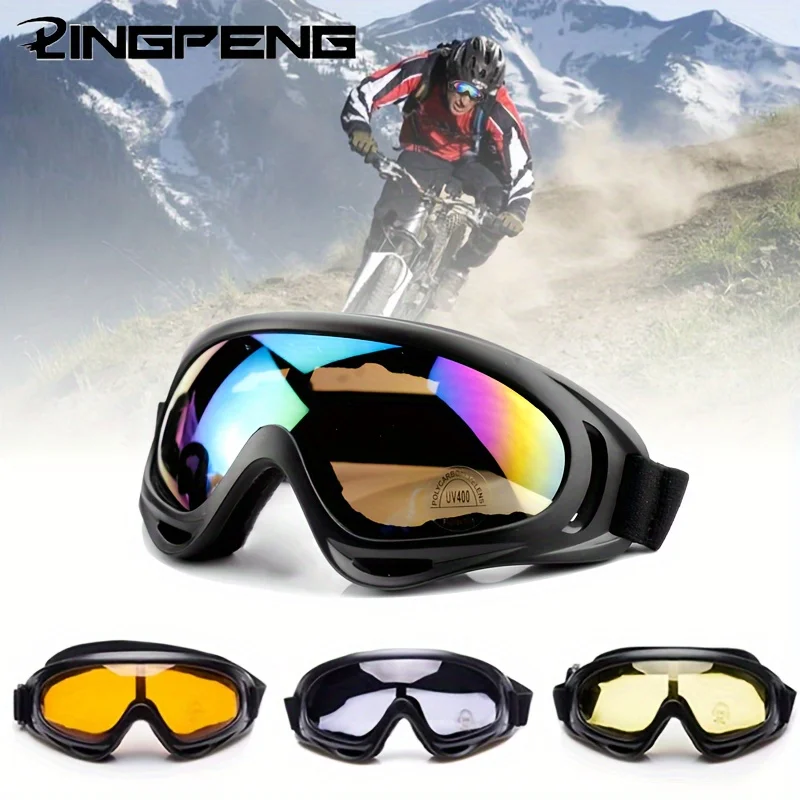

Outdoor Wind and Sand Goggles, Motorcycle Sports Goggles, Skiing Goggles, Splash Proof, Outdoor Sports Skiing Goggles