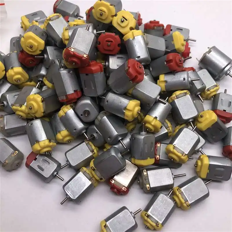 Mini Electric Motor Micro DC 3V 0.2A High Speed Magnetic Massager Refit  for DIY Toy Smart Car Fan DC Motor