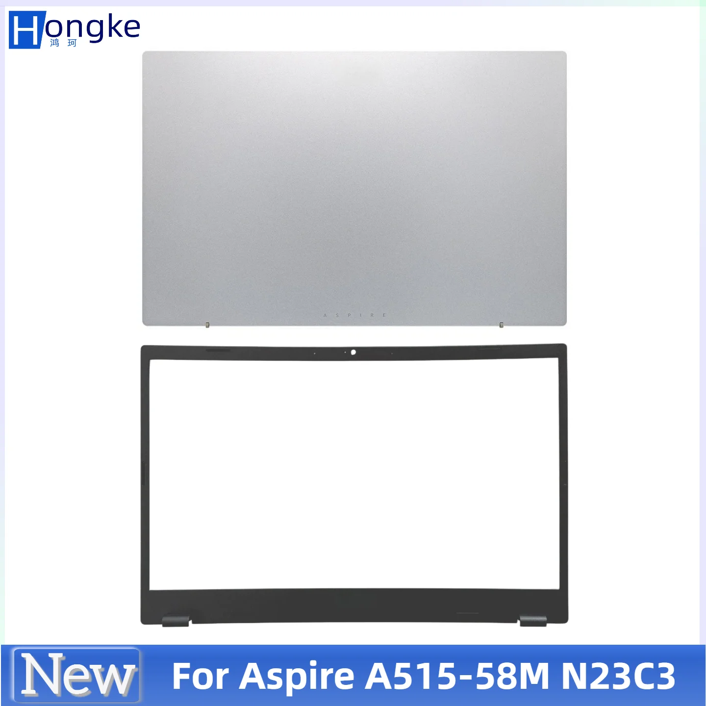 

New For Kailxuling Aspire A515-58M N23C3 LCD Back Cover A Shell AP3ZC000101 / LCD Front Bezel Cover B Shell