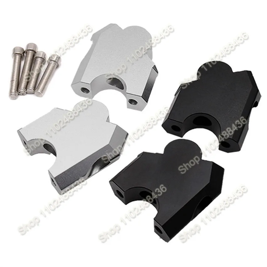 

For Honda CRF1000L CRF 1000 L Africa Twin DCT 2016-2020 Motorcycle CNC Handlebar Riser Up Back Higher Extend Adapter Bracket Kit