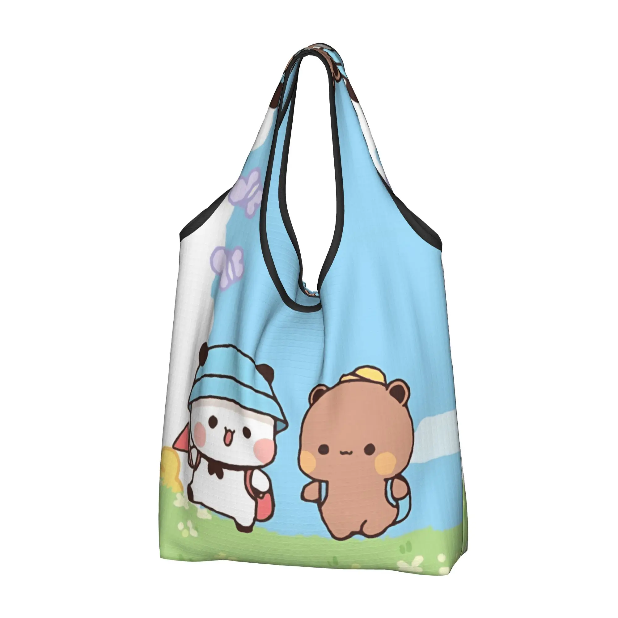 Sweet Bubu Dudu Classic Comics Groceries Tote Shopping Bag Women Fashion  Shopper Shoulder Bag Big Capacity Handbags