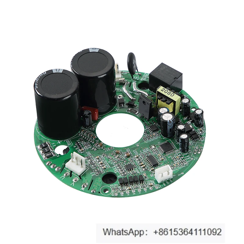 

Плата драйвера контроллера бесщеточного двигателя постоянного тока AC220V8A10A1500W, высокая мощность, бесступенчатая регулировка скорости Холла