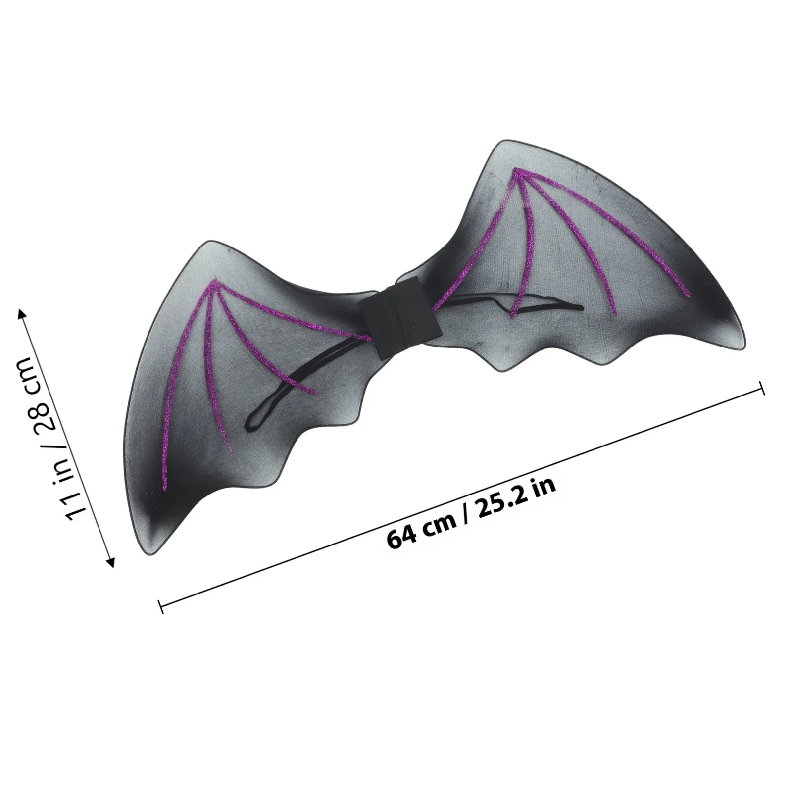 1 pz Prop Costume di Halloween Ala di Halloween leggera per adulti Costume Ala Prop Cosplay Party Stage Performance Decor