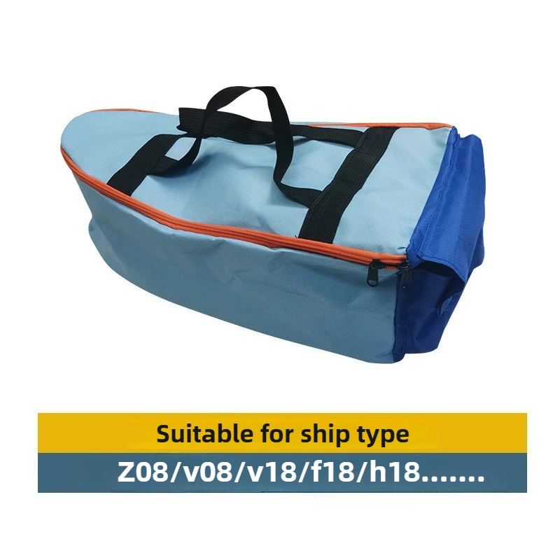 حقيبة قارب الطعم ذات سعة كبيرة مع سحاب متين للإغلاق - ملحقات قارب الصيد المصنوعة من قماش أكسفورد المقاوم للاهتراء #3