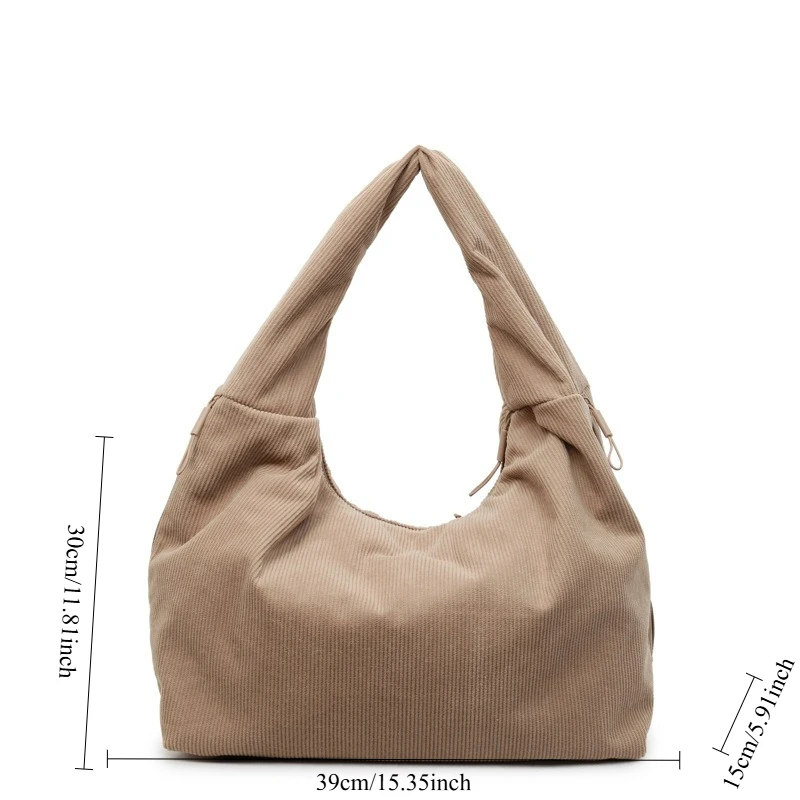 حقيبة كتف سروال قصير بسيط للنساء سعة كبيرة جودة عالية سعة كبيرة حمل حقيبة طالب كتاب موضة حقائب مدرب الركاب