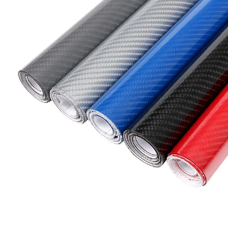 50*152cm Carbon Fiber Car Styling Frame Stickers DIY Glossy 6D Vinyl Wrap Film Waterproof Motorcyle Sticker Decals Accessorises