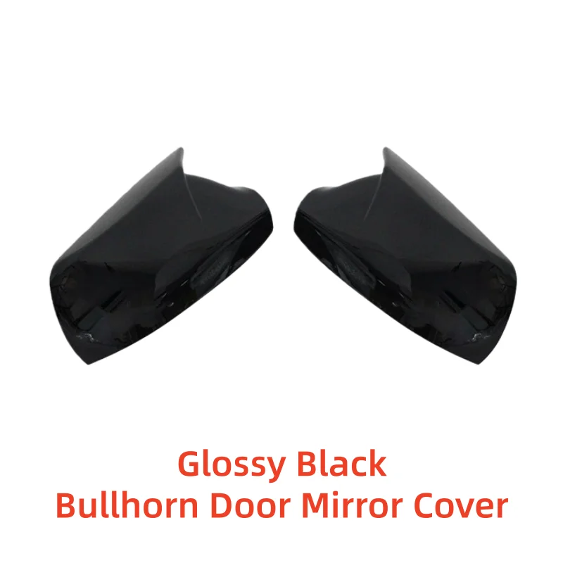 بولهورن غطاء مرآة الباب لمازدا 3 مازدا 6 2003 2004 2005 2006 2007 2008 الخارجي خدش واقية ملصقات السيارات الديكور