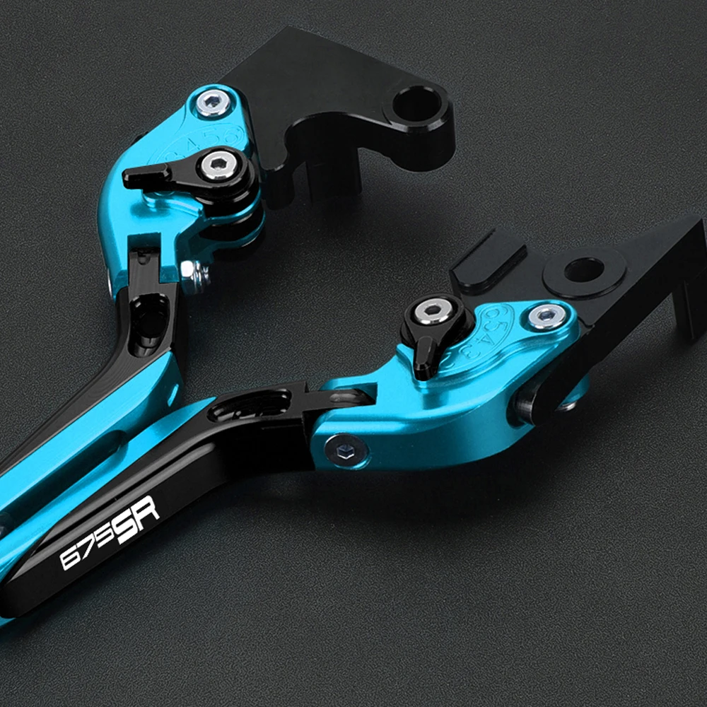 

For CFMOTO CF MOTO 675SR 675 SR 2024 2025 2026 Accessories Motorcycle Clutch Lever Brake Lever Adjustable Folding Handle Levers