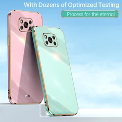 For Poco X3 NFC Case High Quality Soft TPU Case For Poco phone X3 Pro Cover Anti-fingerprint Camera protection
