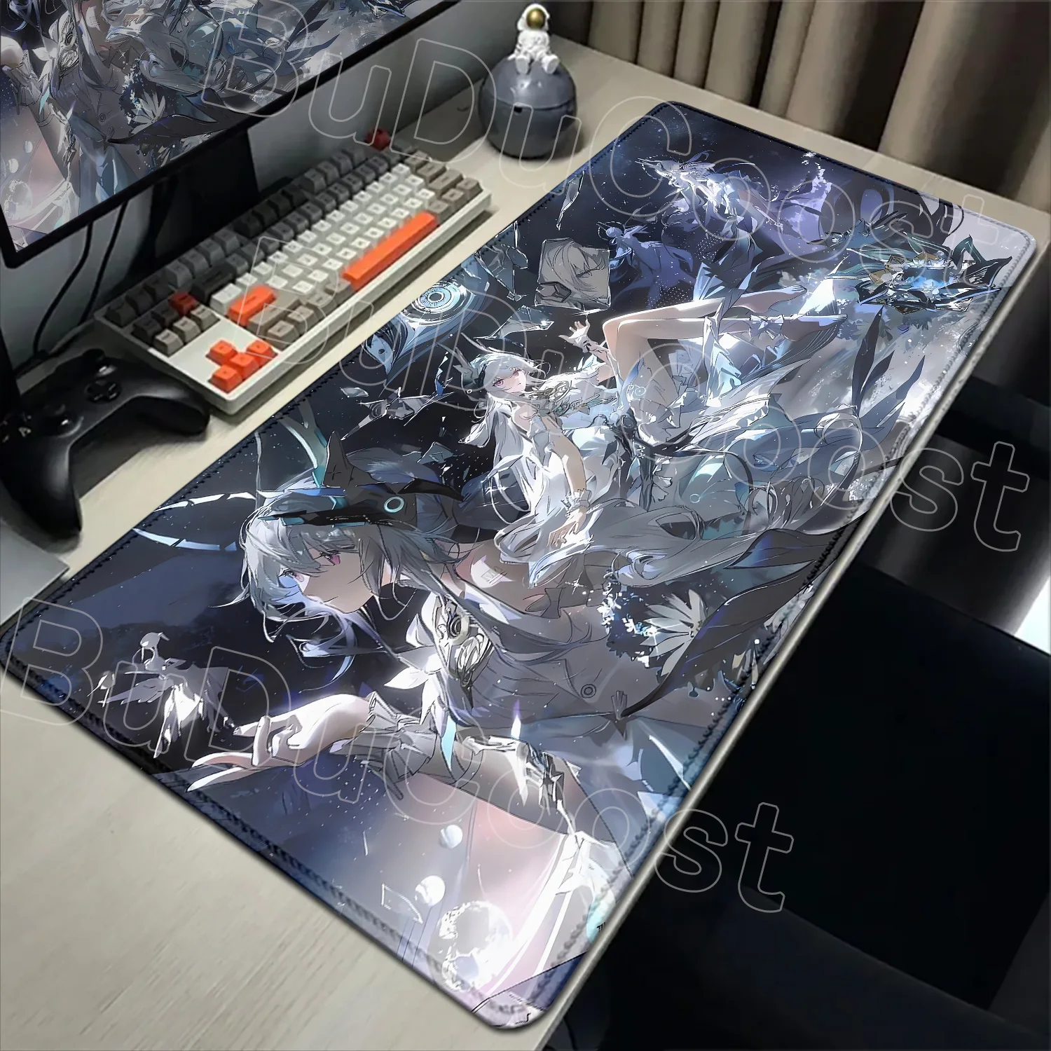 

New Kawaii Anime Girl Game GRAY RAVEN PUNISHING Mouse Pad HD Print Desk Mat Keyboard Accessories Computer XXL 900x400mm Mousepad