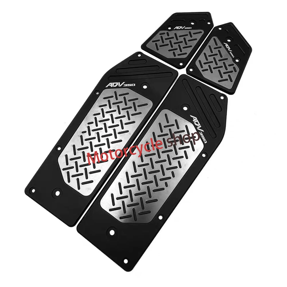 For HONDA ADV350 adv-350 2022-2024 years Motorcycle Accessories Scooter Foot Peg Step Footrest Footpads Pedals Plate Cover