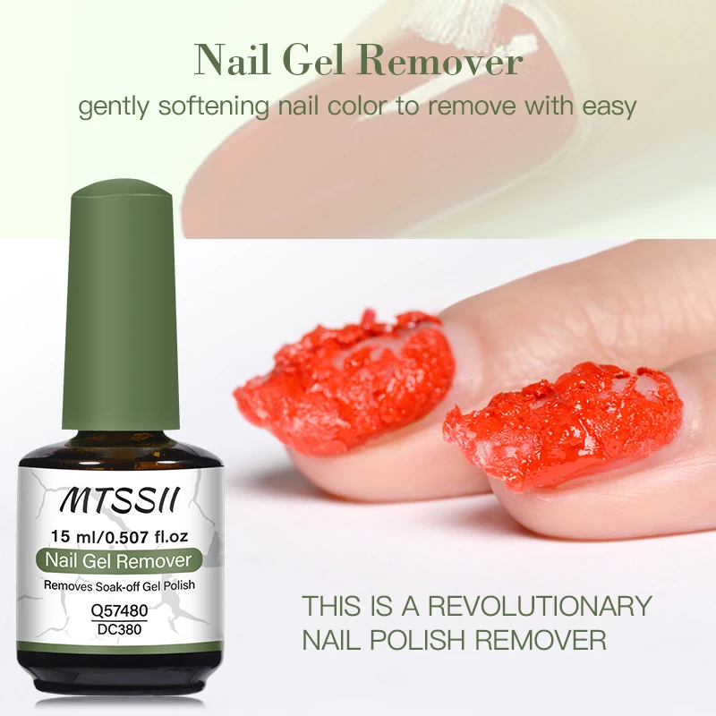 Mtssii 15ml Magic Remover Nail Gel Polish Remover UV Gel Polish Delete Magic Burst Nail Gel Remover Semi Permanent Varnish