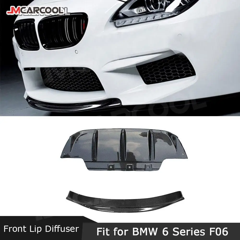 

Carbon Fiber Car Accessorise Rear Bumper Diffuser Front Lip Spoiler for BMW 6 Series F06 F12 F13 M6 2013-2016