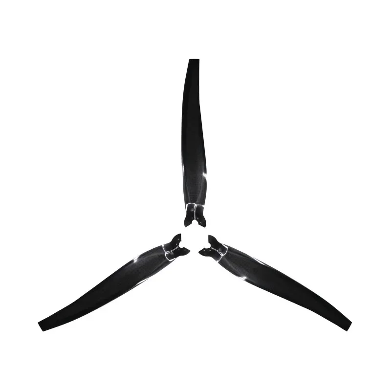 Multi-axis multi-rotor high-strength and high-tension, carbon fiber 55-inch three-blade propeller