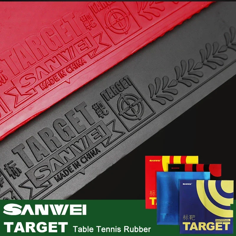 

Оригинальная серия Sanwei Target, резиновая прокладка для настольного тенниса, провинция Blue National, пинг-понг, прочная резина с эластичной губкой