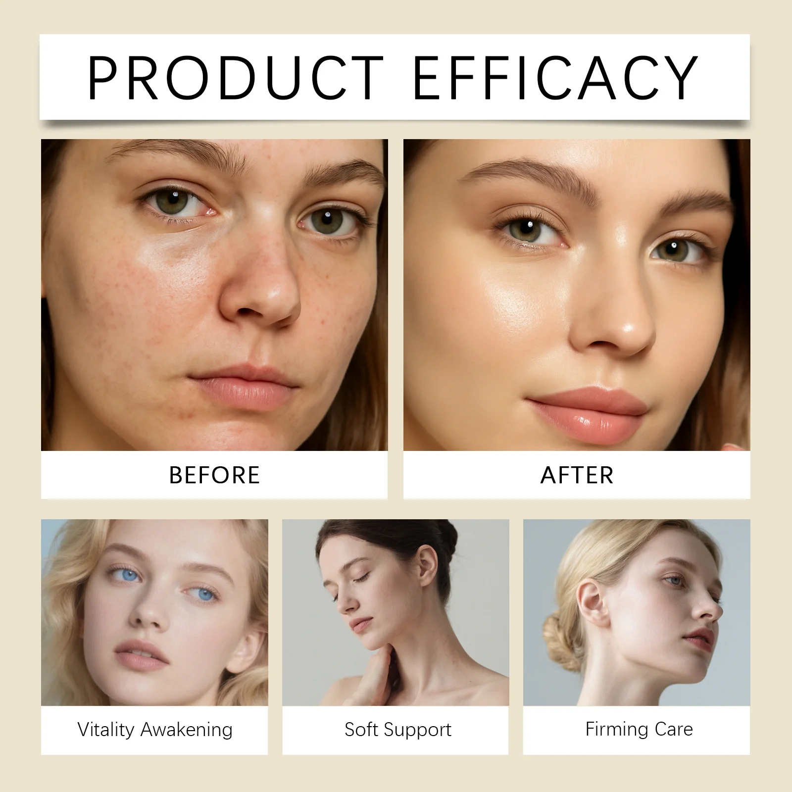 مصل الوجه الأبيض الكمأة 100 مللي مصل ترطيب ترطيب اشراق لإصلاح البشرة الجافة كريم التجاعيد المضاد للشيخوخة طقم هدايا #3