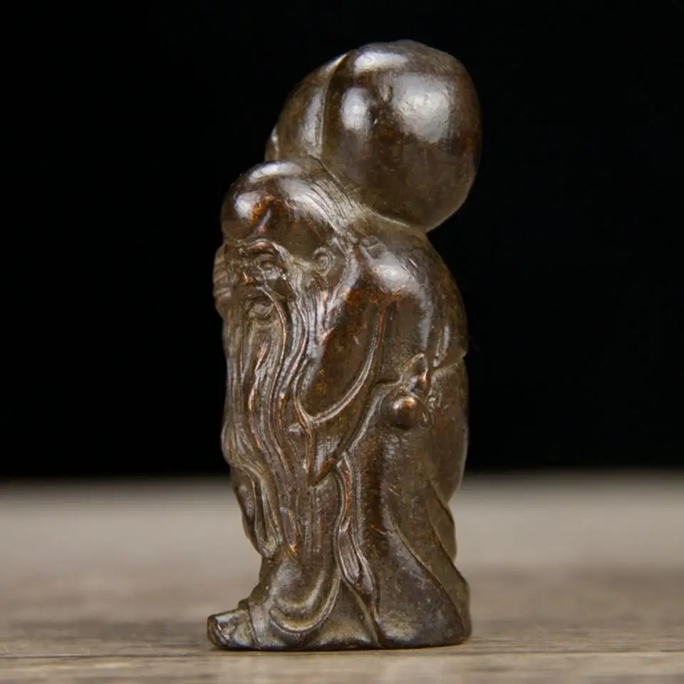 Long-bearded longevity god Statue Sculpture Figurines Home Garden Decoration Statues For House ﻿