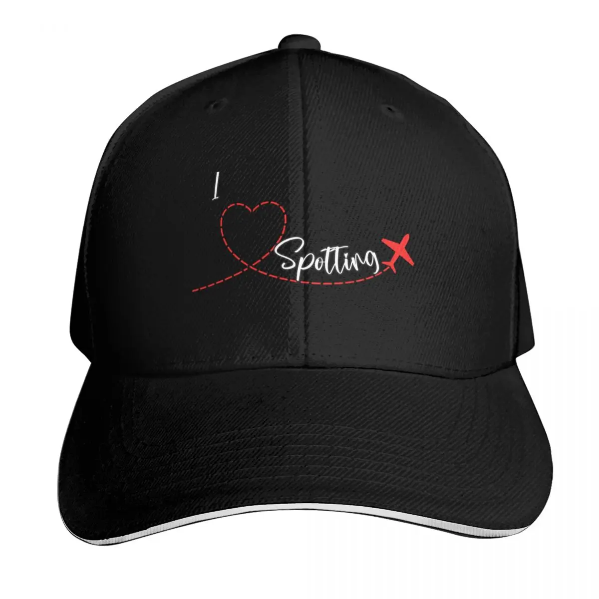 I Love Spotting Baseball Cap Vintage Retro Embroidered Lightweight Packable Gift for Him Her