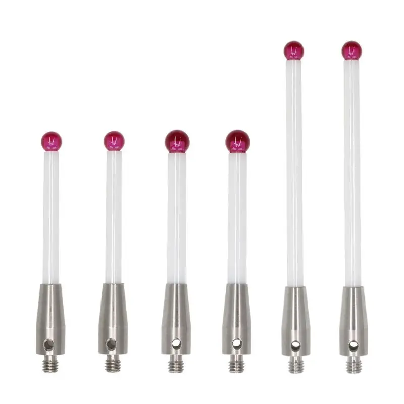 Renishaw M4 6 mm Ruby Ball Stylus - Ceramic Stem (L 100 mm EWL 88.5 mm) | A- 5000-3712 Renishaw M4 6 mm Ruby Ball Stylus - Ceramic Stem (L 100 mm EWL 88.5 mm) | A- 5000-3712